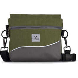 Сумочка для ласощів для собак Nookoo з магнітним закриттям, кишеня на блискавці, ідеальна для аджиліті-тренувань