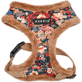 Шлея Puppia Gianni Harness A для малих і середніх собак, регульована, комфортна