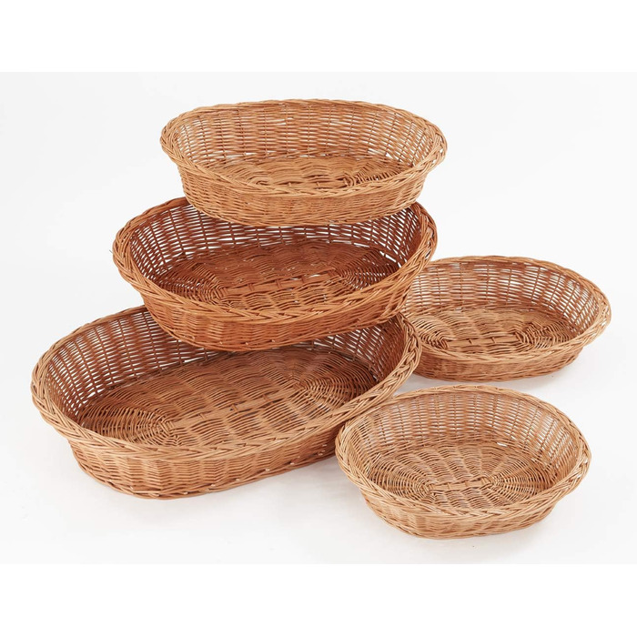 Корзина для собак Tigana з плетінням з лози, з натуральної соломи, 70 см (без подушки)