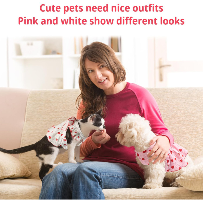 Сукні для собак та котів, принт 