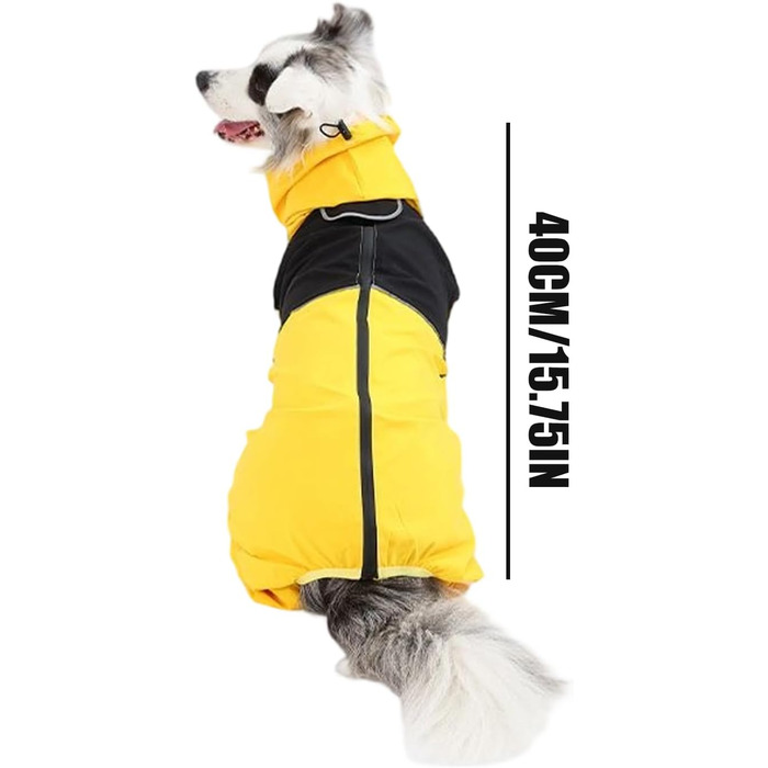 Зимовий теплий куртка для собак, водонепроникний, ізольований, комбінезон, для малих, середніх та великих собак, 2XL