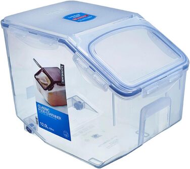 LocknLock Küchen Caddy 12L: Контейнер для зберігання продуктів з кришкою | 35 x 23 x 27 см