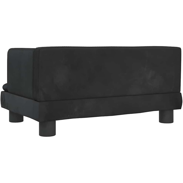 Ліжко для собак vidaXL кремове 60x40x30 см оксамитове