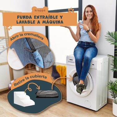 Східці для собак: переносні, з водонепроникними чохлами та щіткою для шерсті. Підходять для малих та великих собак