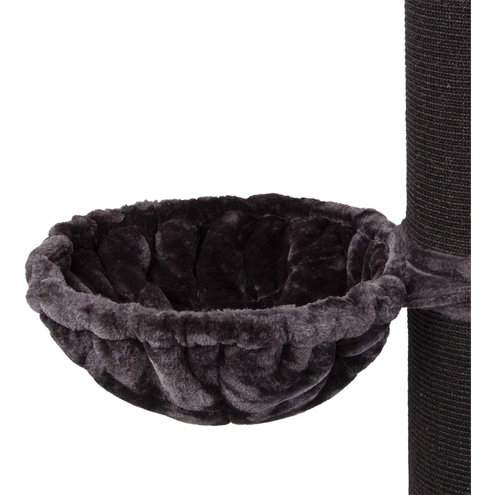 Кігтеточка для котів Granville XXL - велика, сіра, 157x60x170 см, для великих порід (Mainecoon)