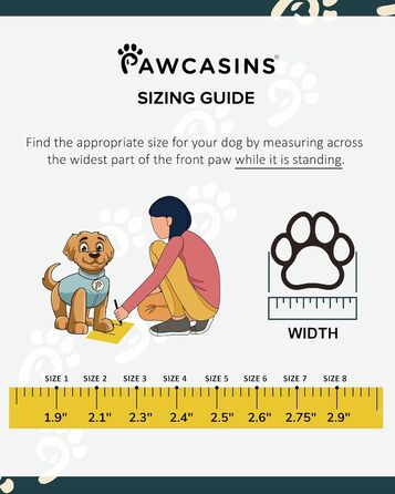 Водонепроникні черевики для собак Pawcasins – захисне взуття для малих, середніх і великих порід, 4 шт. Захист лап від спеки, снігу, дощу, прогулянок та походів