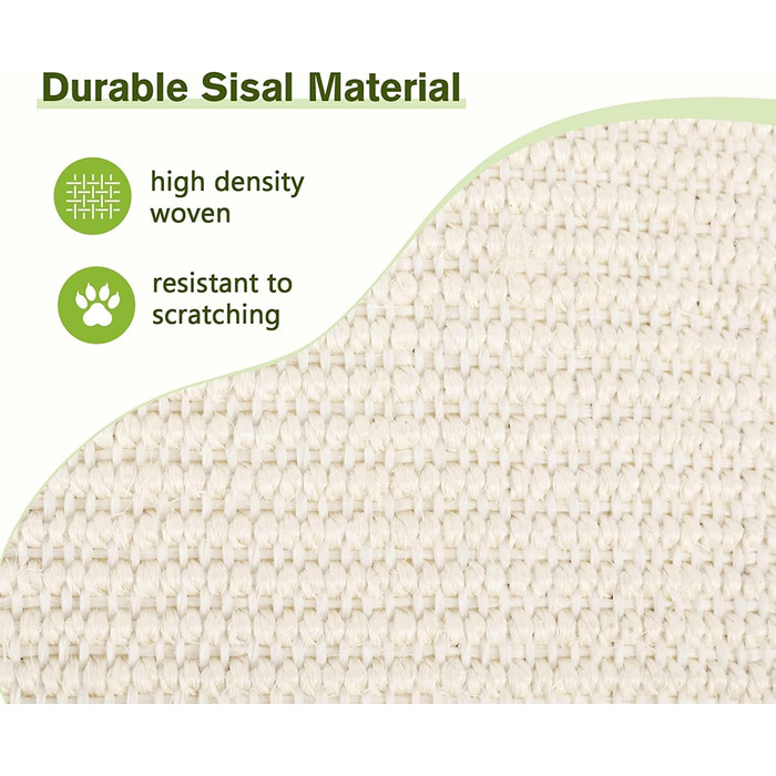 Pecute Комплект з 2 картонних когтеточок для котів, двосторонні, з якісного картону, стійкі, для догляду за кігтями та захисту меблів (38.5 x 20.5 см), Classic (2 шт.) (Покращена версія з сизалю)