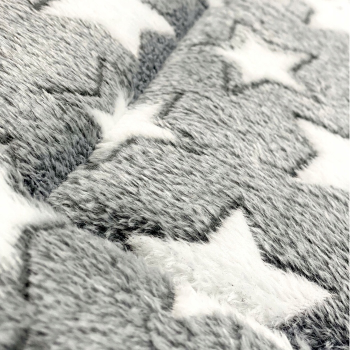 Двосторонній м'який матрац-лежак для собак 120x80 см, принт 