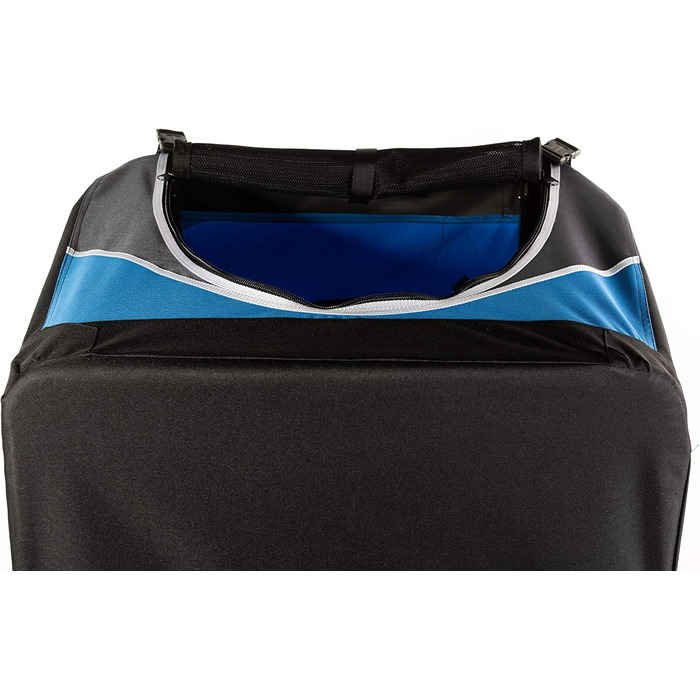 Транспортна переноска для собак CoolPet Box, 82х59х59 см, блакитна (туркІз)