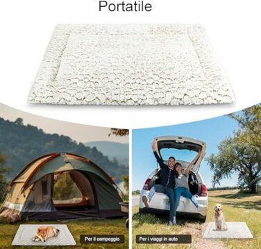 Крісло-ліжко для собак середніх порід, 94x61x6 см, хакі. М'яке, з коротким ворсом, з неслизьким дном, в мармуровому стилі