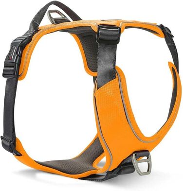 Шлея для собак WOLTERS Active Pro Comfort, 70-85 см, помаранчева/антрацит
