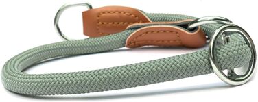 Нашийник для собак Leisegrün Devon, паракорд, зелений, регульований, розмір M