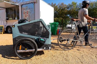 Фahrradanhänger Bark Ranger для дорослих Burley – унісекс, чорний/синій