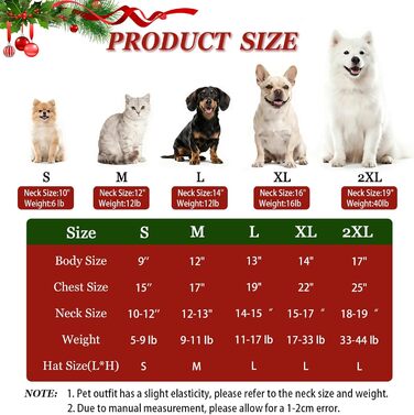 Костюм ковбоя для домашніх тварин: одяг для собак та котів, набір з костюмом, банданою та міні-ковбойським капелюхом, червоний, розмір M