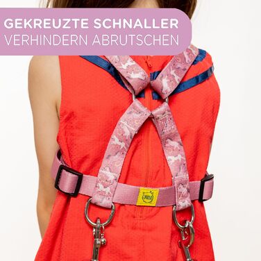 Jubi® Екіпірування для коней для дітей - регульоване, з сумкою для зберігання - рожеве