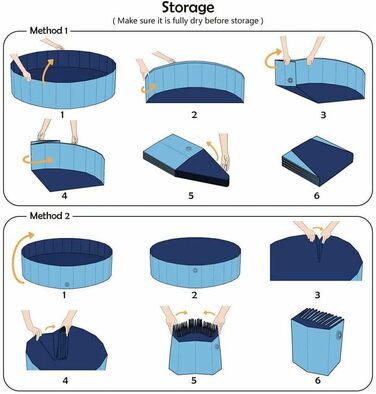 Buy-Simplicity® басейн для домашніх тварин 80×21 см, міцний, не потребує надування, стійкий до проколів, для охолодження собак