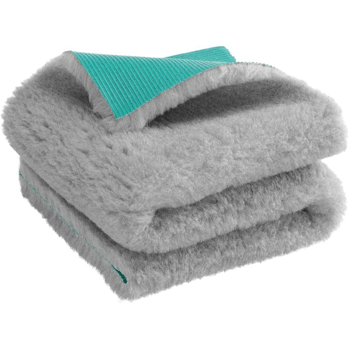 Медичне ліжко для собак Premium - ковдра для собак: неслизька, вологопоглинаюча, дихаюча та пральна (сірий, 70 x 100 см) 70x100 см Сірий