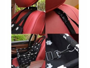 Автомобільний бокс-переноска для собак: захист сидінь та комфортні подорожі (40x24 см)