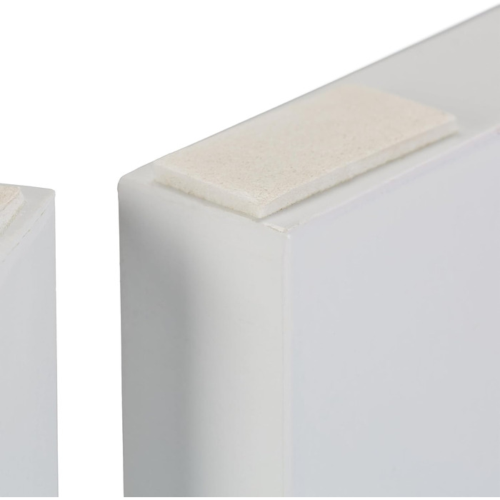 Захисне ворота для собак Relaxdays, 60 x 153 см, MDF, розкладне, біле