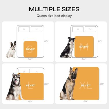 Водонепроникний коврик для тварин Luciphia, рожевий, захист від протікань, для собак та котів, Sherpa-fleece, захист меблів, середній та великий розмір