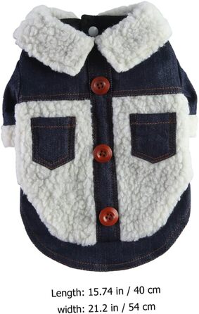 Теплий зимовий костюм для цуценят Abaoadam: зручний халат для прогулянок та ігор на вулиці