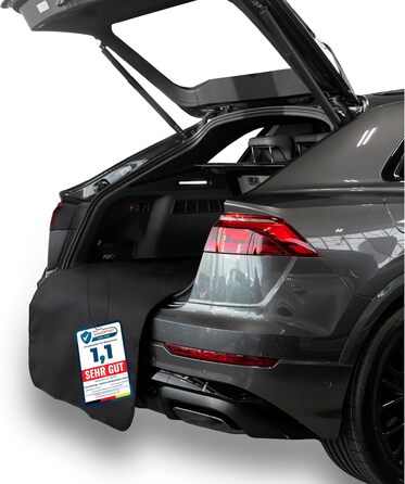 Захист для багажника LIONSTRONG® - універсальний килимок для багажника авто [ГАРТЕРЯНИЙ & ВОДОНЕПРОНИКНИЙ] - підходить для легкових автомобілів та SUV - захист багажника для собак, стійкий до подряпин та ковзання (100x150 см)