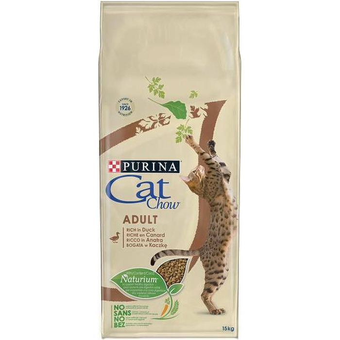 Корм для дорослих котів Purina Cat Chow з качкою, 15 кг
