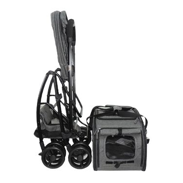 Транспортна система для тварин EzTravel - переноска з шасі