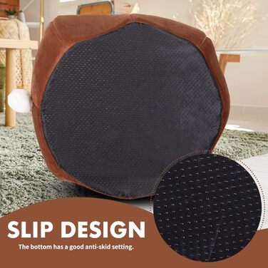 Квіткове ліжко для котів у приміщенні, будиночок для котів, меблі для тварин, ліжко для кошенят, намет, печера, м'яке ліжко для собак середніх порід з знімним, пральним, м'яким подушечком, Рожевий (Коричневий)