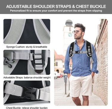 Рюкзак-переноска для котів та собак, дихаючий, для маленьких та середніх тварин, чорний