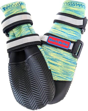 Чоботи для всієї погоди, Неопрен, захист лап, з відбиваючими ременями, 5 розмірів (різнокольорові, розмір M)