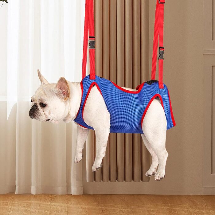 Гамак для грумінгу котів та собак, інструмент для стрижки кігтів, гамак для маленьких, середніх та великих собак Qianly