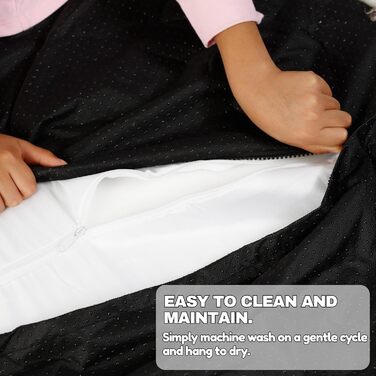 Ортопедичне собаче ліжко iHAPPYDOG з м'якої плюшевої тканини, Memory Foam, для собак маленьких, середніх, великих та XL, водонепроникний та пральний чохол (Сірий)