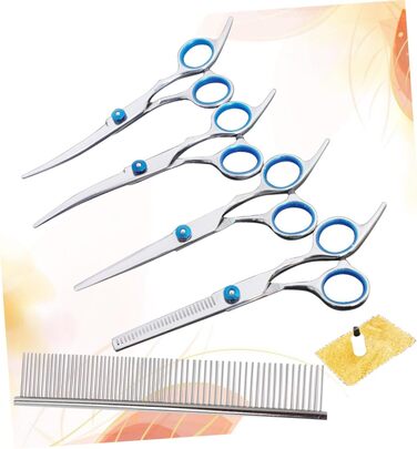 Набір професійних ножиць для грумінгу собак та котів, 6 дюймів, нержавіюча сталь
