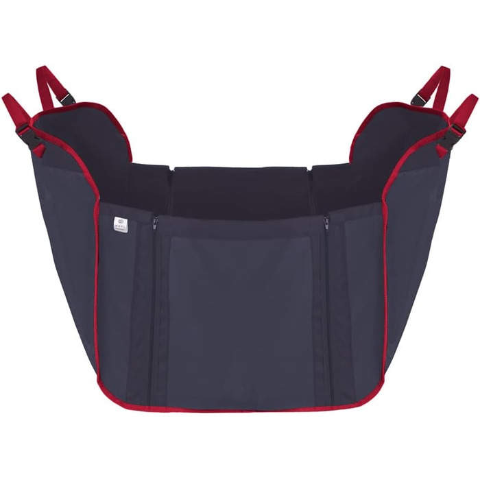 Водонепроникний килимок на сидіння авто для собак - захист заднього сидіння від бруду, вологи та подряпин (Морський блакитний)