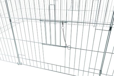 Вольєр для тварин Trixie Natura з кришкою, оцинкований, 216×65×116 см