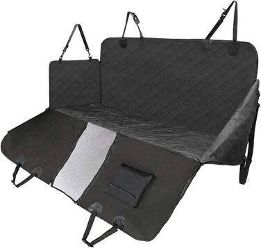 Захисний килимок на сидіння автомобіля для собак - водовідштовхувальний, універсальний, для заднього сидіння, міцний матеріал, 02