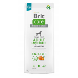 Корм для собак Brit Care Grain-Free Adult Large з лососем, 12 кг