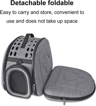 Транспортна сумка для собак і котів, переноска для тварин, дорожня сумка-переноска для маленьких собак і котів, до 4 кг, рожевий колір