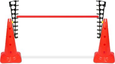 Кільцеподібна перешкода Sportikel24 для аджиліті з жердиною 100 см – для собак, коней та дітей