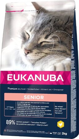 Сухий корм для літніх котів Eukanuba Senior, 10 кг