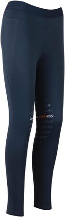 Легінси для верхової їзди Lazura Winter Anita | Силіконовий накладка на колінах | 2 кишені для телефону | Чорні або темно-сині | Розміри 32-46