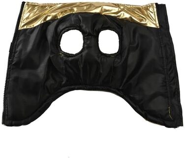 Водонепроникна вітрозахисна куртка для собак - тепла жилетка для хаскі, мопса, лабрадора, чихуахуа, французького бульдога - червона, розмір L