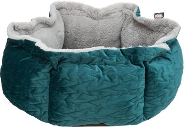 Корзина для собак Trixie Estelle, зелено-сіра, 50x50 см