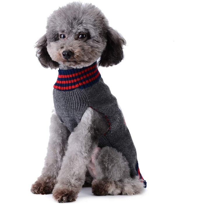 Пуловер для собак PETCARE: смугастий, з мотивами гарбуза, костюм для Хелловіну, для маленьких, середніх та великих собак (XX-Large, Grizzly Bear)