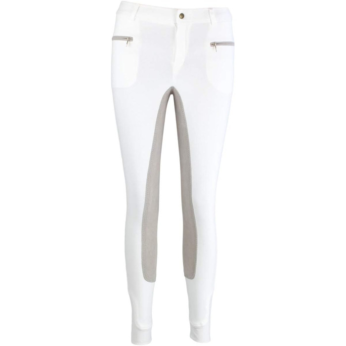 Жіночі верхові штани RL24 Vollbesatz Flex BASICLINE (34, білий/сірий)