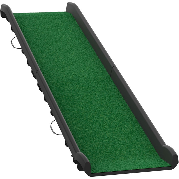 Східці для собак HENGMEI: пандус для собак у багажник авто, 156x40 см, зелений