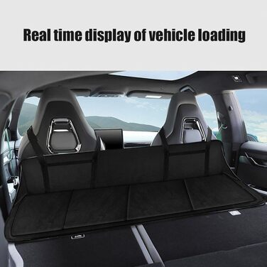 Розширювач для заднього сидіння автомобіля, не надувний, чорний (42 x 128 см)