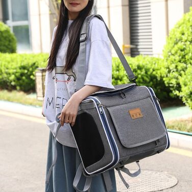 Фahrрадна корзина для собак Beiykhera - складана та портативна сумка | Корзина для собак та домашніх тварин | Для безпечних активностей на відкритому повітрі, поїздок, подорожей, прогулянок, сімейного велоспорту