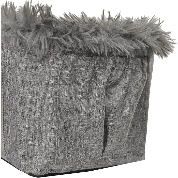 Підлокітник для собак у авто | Універсальний, миючий, зносостійкий, для середніх собак | Підходить для центральної консолі, переднього сидіння, пасажирського сидіння, заднього сидіння | Сумка для собак, для маленьких собак | Колір: сірий